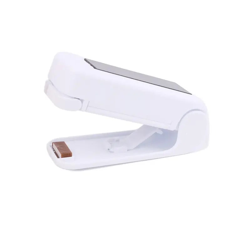 Portable Mini Sealer Home Heat Bag Plastic Food Snacks Bag Sealing Machine Food Packaging Kitchen Storage Bag Clips